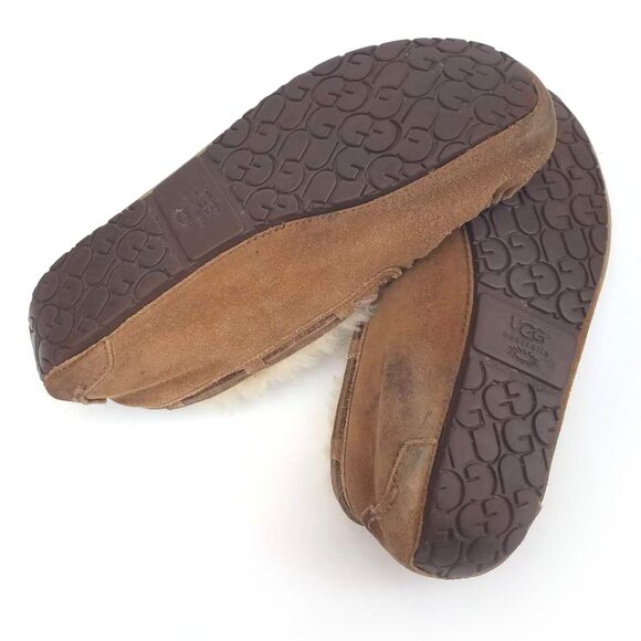 Ugg Dakota Water-Resistant Suede Slippers Chestnut Size 5 - Picture 6 of 8